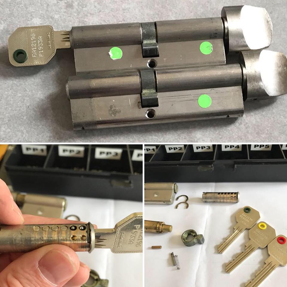 repinned evva vario lock