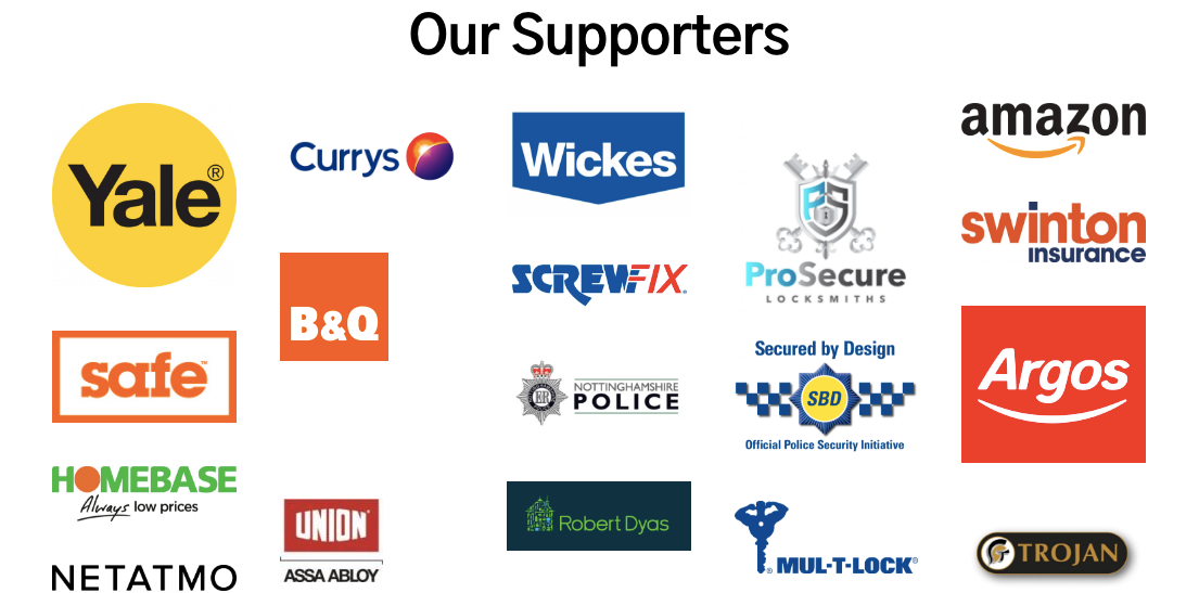 National Home Security Month Supporters