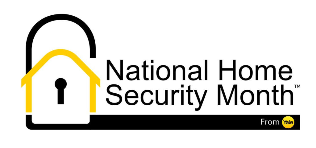 National Home Security Month Logo