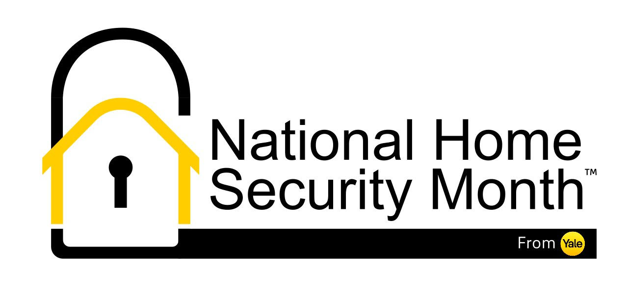 National Home Security Month Logo